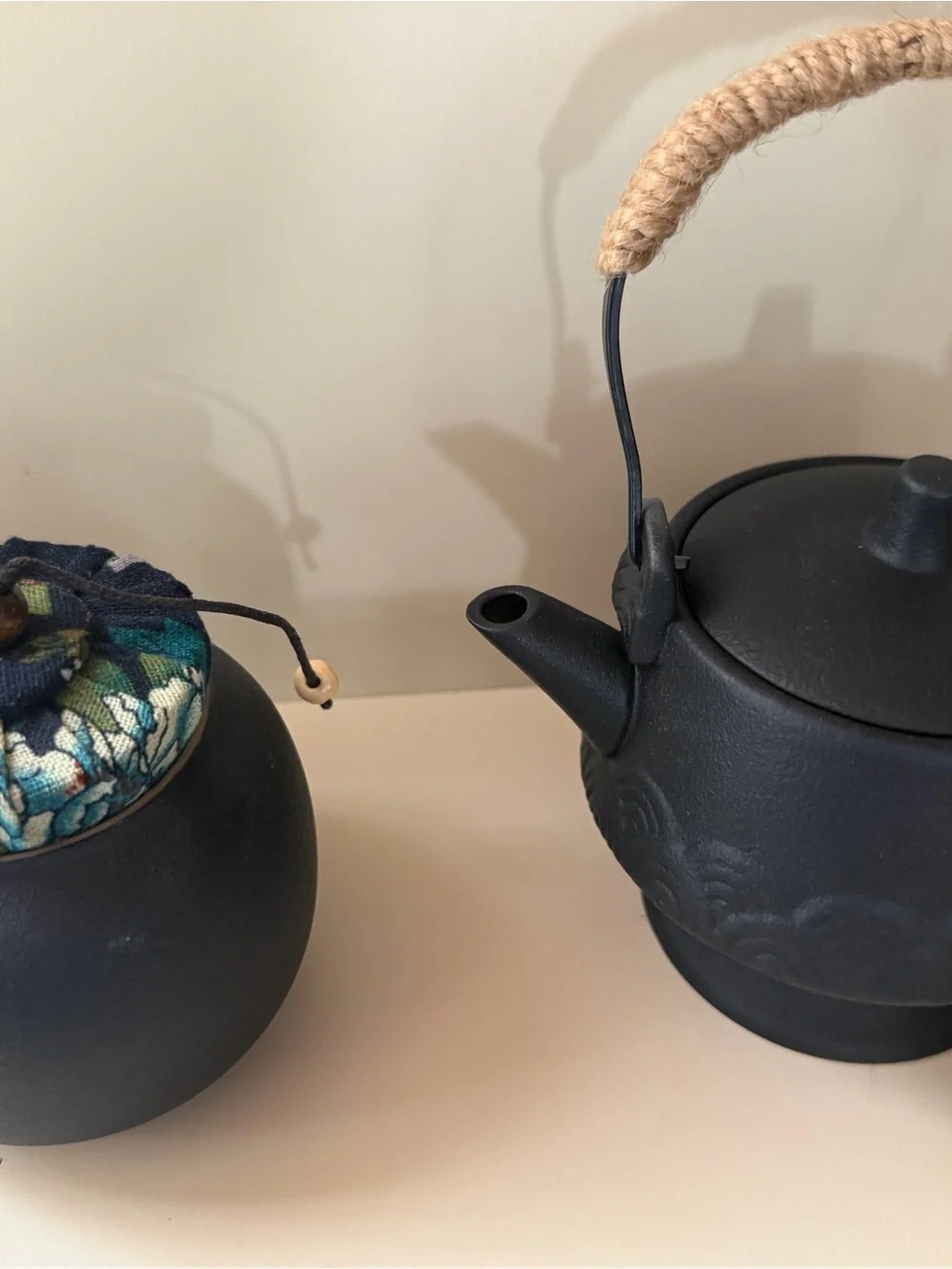 New Asian styled travel tea set in a fitted carrying case